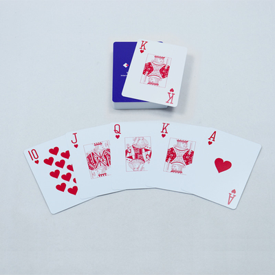 comprare 54pcs carte da gioco in plastica impermeabile con normale scatola Tuck Enterprise pubblicità carte da gioco online manufacture