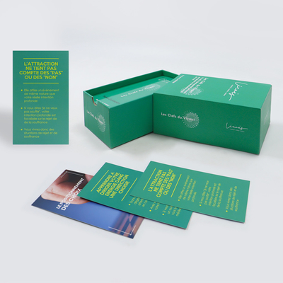 comprare Vendita a caldo Fabbricazione di cartoline di domande personalizzate stampa di cartoline promozionali con scatola rigida online manufacture