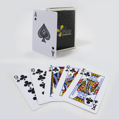comprare Prodotto in PVC su misura Pubblicità Poker impermeabile 100 carte da gioco di plastica lavabili online manufacture