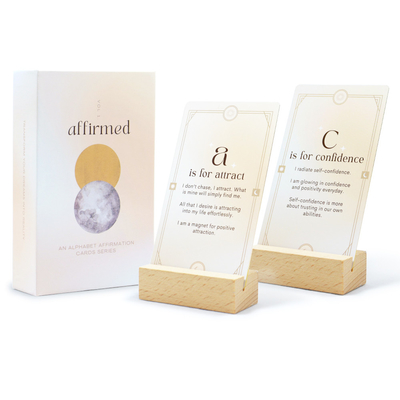 comprare Laminatura di bordo d'oro Affirmazione positiva giornaliera Cartelloni Deck Per Donne Stampa personalizzata online manufacture