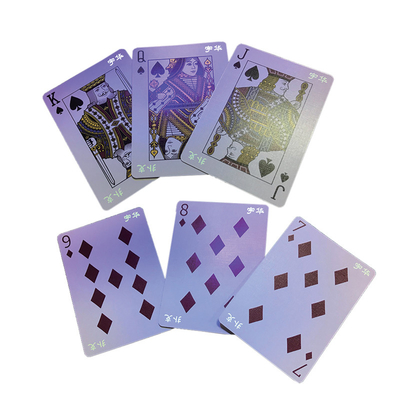 comprare Carte lucide di imbroglio con inchiostro UV personalizzato, contrassegnate da carta di segno professionale online manufacture