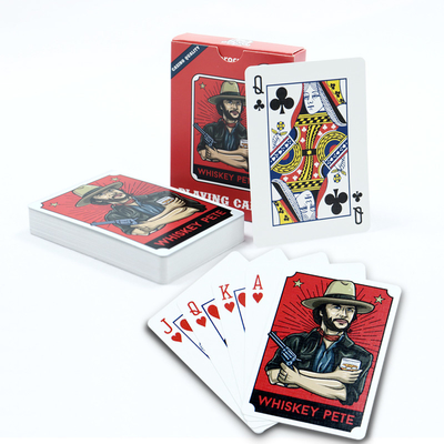 comprare Carta personalizzata per giocare a carte di poker, finitura della superficie e materiali ecologici online manufacture