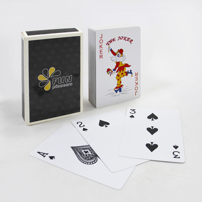 comprare Carte da gioco in plastica impermeabile personalizzate con stampa del proprio logo in massa online manufacture