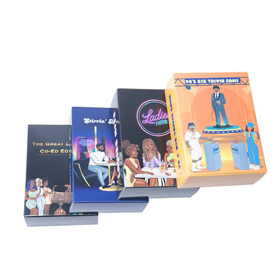 comprare Ragazze Adult Party Custom Crime Gioco di carte Superficie Finitura Laminazione Artwork Format AI online manufacture