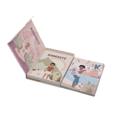 comprare Cartoline di carta per l'apprendimento dell'alfabeto per la progettazione personalizzata Cartoline di yoga educativo per la famiglia online manufacture
