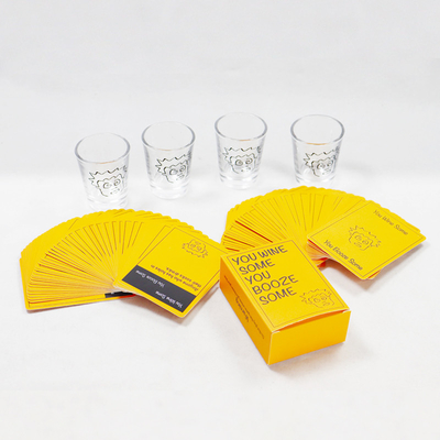 comprare Doppio set di carte da gioco amiche personalizzate per l'esperienza di festa definitiva online manufacture