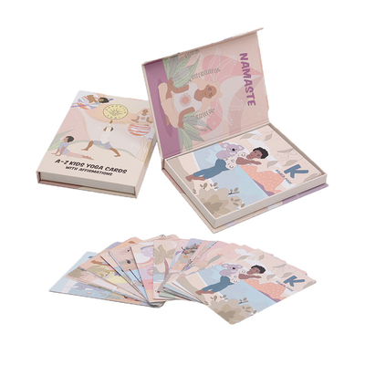 comprare Carta di pratica di yoga di carta personalizzata per la produzione di set sportivi di memoria educativa online manufacture