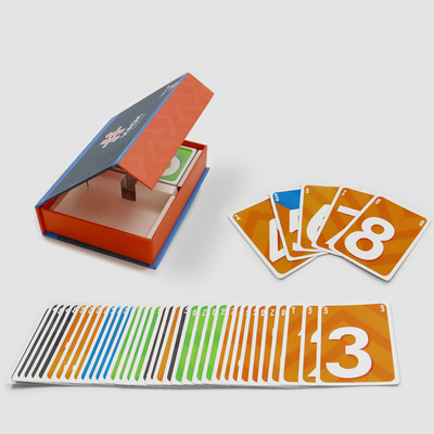 comprare Disegno originale Famiglia e amici che giocano a carte con caratteristiche personalizzate online manufacture