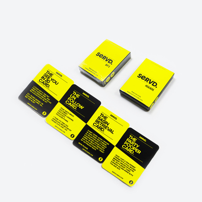 comprare Cartoline da gioco di carta normale personalizzate con scatola per servizio di stampa e coppia online manufacture