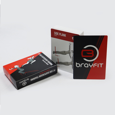 comprare Educazione personalizzata Sport Giochi di carte Esercizio con scatola per adulti fitness familiare personalizzato online manufacture