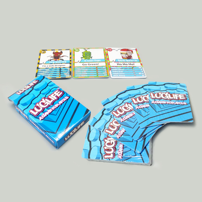 comprare Stampa personalizzata Giochi di carta Superficie UV Rifinitura Nome personalizzato Carte bambole per bambini online manufacture