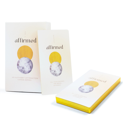 comprare Gioco di carte di affermazione della salute mentale di lusso con coperchio e scatola stampata online manufacture