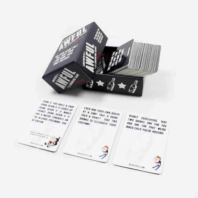 comprare Eco-friendly Custom Team Question Discussion Card Game Design Printing Couples Adult Drinking Game Cards online manufacture