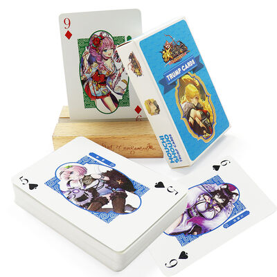 comprare Disegno su misura 57x87mm carta carta carta carte da poker per feste per adulti e serate di gioco online manufacture