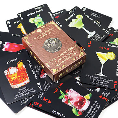 comprare Carte da gioco di lusso con bordo rosso personalizzate in carta per poker con stampa personalizzata online manufacture
