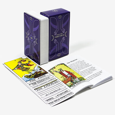 comprare Cartoline di Tarot in legno a misura personalizzata con stampa a colori CMYK per intrattenimento personalizzato online manufacture