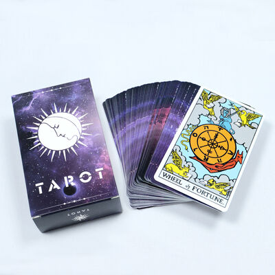 comprare Cartoline Tarot stampate su misura con stampa offset CMYK a 4 colori e guida inclusa online manufacture