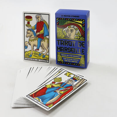 comprare Disegno personalizzato Tarot stampabili con carta nera di 310 grammi e campione gratuito online manufacture