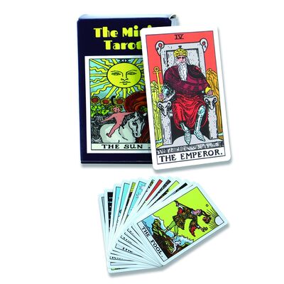 comprare Carte Tarot Stampate Personalizzate con Guida su Carta Black Core da 310gsm online manufacture