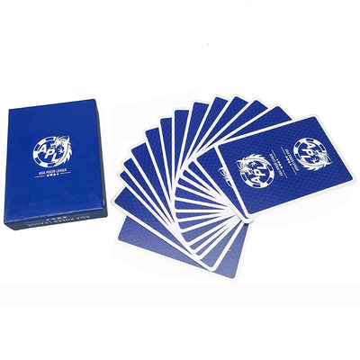 comprare Un'abitudine di plastica impermeabile 63*88mm di 100 di per cento carte da gioco del PVC online manufacture