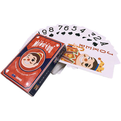 comprare Carte da gioco su ordinazione di plastica durevoli con le foto che verniciano rifinitura online manufacture