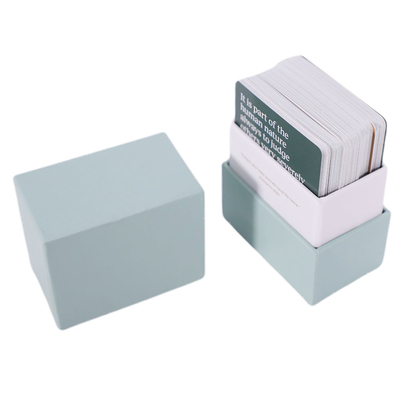 carte da gioco di carta istantanee del gioco 280g delle carte del ODM di rivestimento stampabile dell'OEM con la scatola della piattaforma