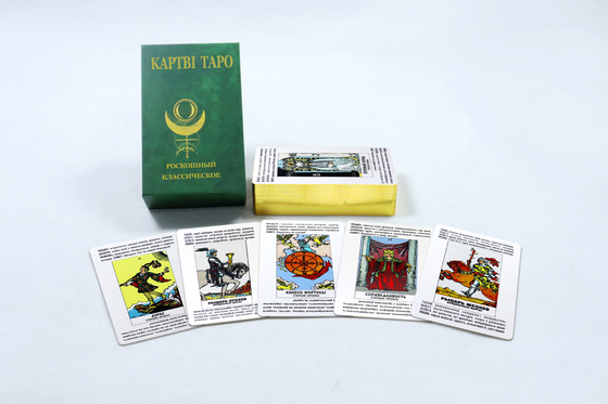Tarot da stampa dettagliato Tarot classico russo con guida