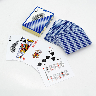 100% di plastica Poker Decks Gioco impermeabile Custom Durable Lavabile carte da gioco direttamente