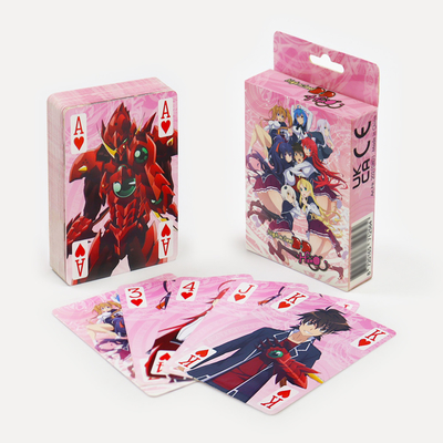 Carta su misura Gioco di carte Stampa dimensioni Classici Cartoni animati Con verniciatura