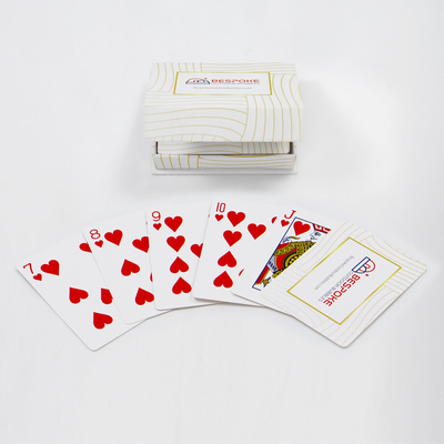 Stampa personalizzata carta da gioco a colori di carta da poker con logo in formato di opere d'arte in Kuwait
