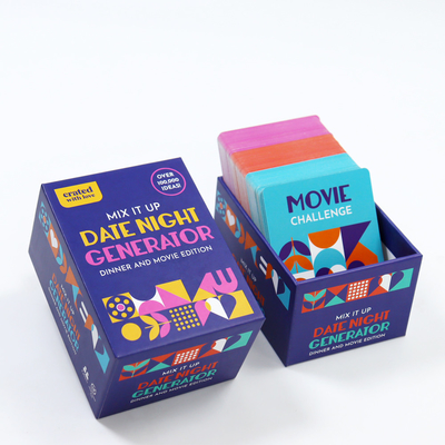 Interessanti giochi di carte per adulti per coppie Divertimento stampato su misura Mix It Up Date Night Game