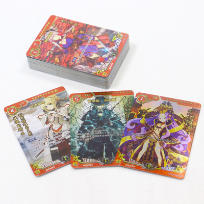 Glossy Varnished Custom Inglese Francese Spagnolo Lingua Giapponese Pokemoned Card Game