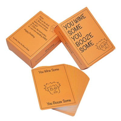 Double Box Set Design Personalizzato Festa Divertimento Bevande Gioco Di Carte Per Adulti