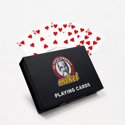 Grandizza personalizzata carte da gioco Royal PVC impermeabile Deck di poker resistenti con disegno personalizzato