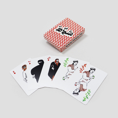 Stampa professionale su misura Produrre carte da gioco di plastica con formato artificiale AI