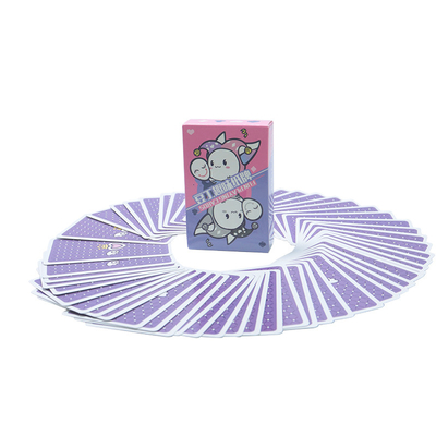 Costumi di animazione di cartoni animati personalizzati Cosplay Deck di carte da gioco stampato per carta normale