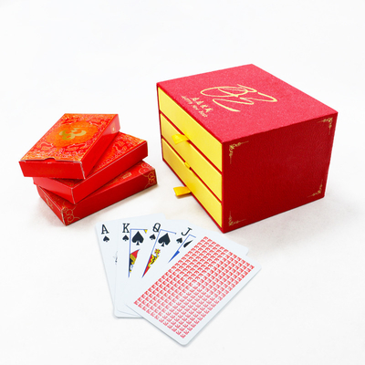 Logo personalizzato e design divertenti carte da gioco per giochi da casinò professionali