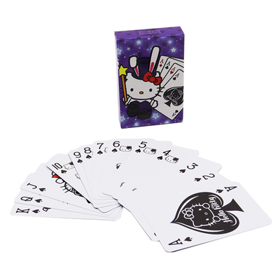 Servizi di stampa personalizzati di carte da 54-55 Cartoon Cat Poker