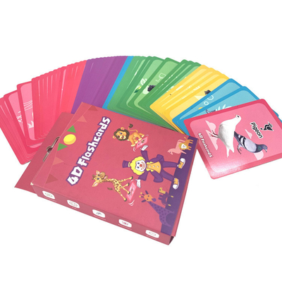 Personalizzabili Bambini Animali Piante Studio Flash Card Stampa Per La Famiglia Gioco di apprendimento per bambini