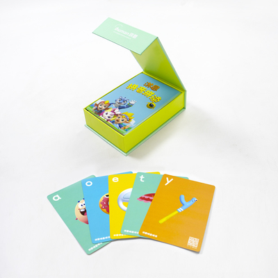 Bambini Bambini Inglese Matematica Flash Card Con CMYK / Pantone Colori E Materiale Eco-Friendly