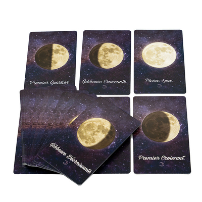 Disegno originale personalizzato Set di carte di tarot stellare