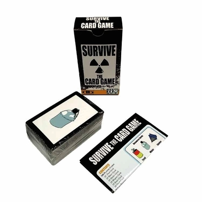 Cartoline flash stampate su misura per bambini Gioco di memoria divertente Colori CMYK/Pantone vivaci