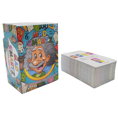 Doppio box set Disegno personalizzato di carte da gioco per bambini Abilità interpersonale Gioco da tavolo divertente