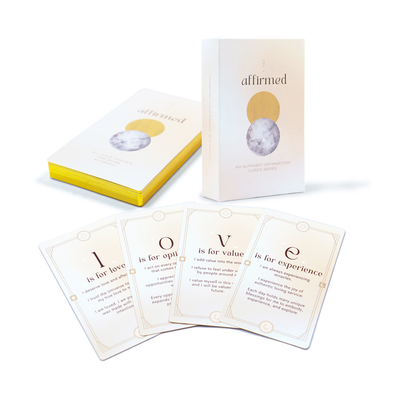 Esempio Set doppio box Luxury Gold Edge Cartoline di affermazione di gratitudine personalizzate illustrate Cartoline quotidiane ispiratrici