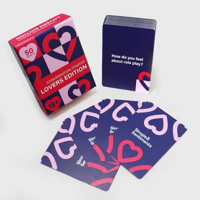 Broderia 3D Divertente Mix It Up Date Night Carte Gioco Couple Uomini e Donne Generatore Gioco Carte di Carta Custom Stampato Interessante Adult Card Gioco