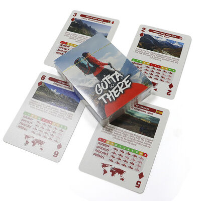 Carte da poker personalizzate con carta Blackcore e stampa di design personalizzato in formato 57x87mm per giochi per adulti e promozioni