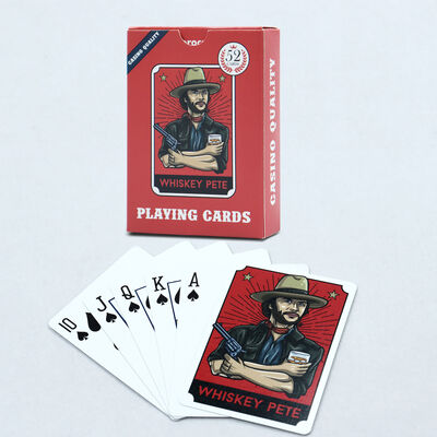 Custom Playing Cards with 310gsm Black Core Paper and Custom Design in 57*87mm Size