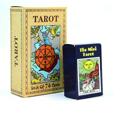 Carte Tarot Stampabili con Design Personalizzato su Carta Nera da 310gsm e Opzione Campione Gratuito