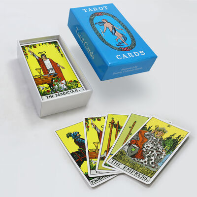 Carte dei Tarocchi con Design Personalizzato e Stampa a Colori CMYK in Formato 57*87mm per Uso Personalizzato