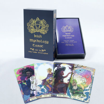 Carte Tarot Stampabili Personalizzate con Guida - Carta Black Core da 310gsm e Dimensioni Personalizzate